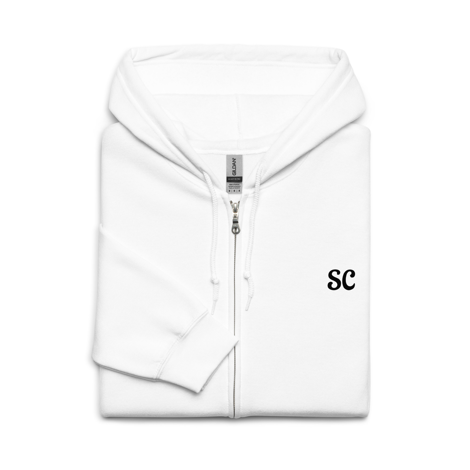 Sweat à capuche épais unisexe à fermeture éclair